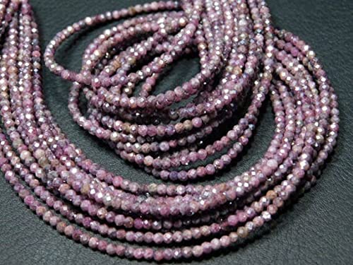 Rubis africain rondelle 2.5mm pour création bijoux fins d'exception