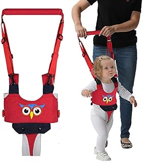 Handheld Baby Walking Harness for Kids, Adjustable Toddler Walking Assistant with Detachable Crotch