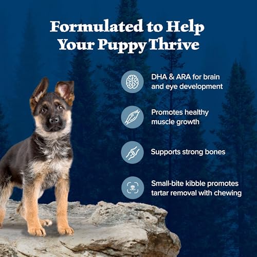 Blue Buffalo Wilderness Chicken Puppy Dry Dog Food, Grain-Free, 24 lb - image 5