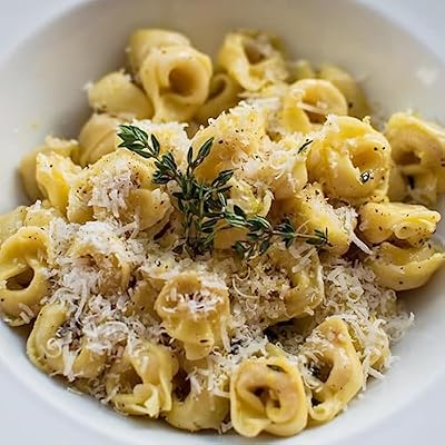 Corabella Four Cheese Tortellini Pasta, Non GMO | Classic Four Pure Cheese | No Preservatives - Premium Ingredients Italian Flavor - Made In Italy - 8-oz (Pack of 3)