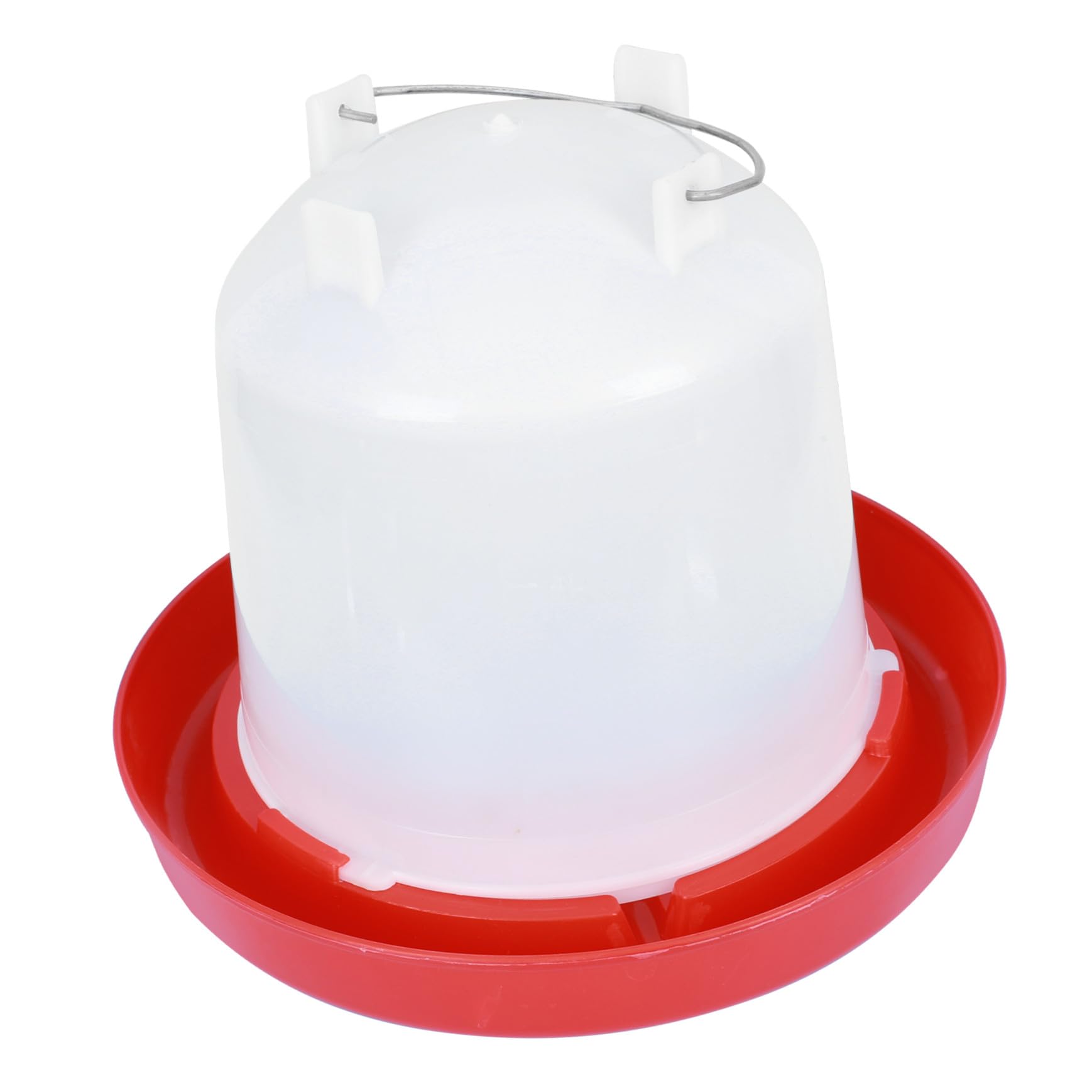 ORFOFE Abbeveratoio Automatico per Pollame e Pulcini, Secchio Acqua da 12 Litri in Plastica Spessa per Allevamento, Facile da Pulire e Smontare, Adatto a Fattorie e Galline Stili multipli