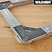 WAGNER Transportroller Transporthilfe I Industriestahl 46-66 x 5 cm, Tragkraft 220 kg I größenverstellbare ausziehbare Ladefläche I Umzug von Waschmaschine, Trockner, Herd I Möbelroller mit Bremsen