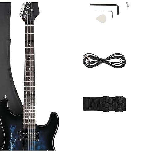 Amazon.com: Ktaxon 39 Inch Electric Guitar, Full Size Solid Body