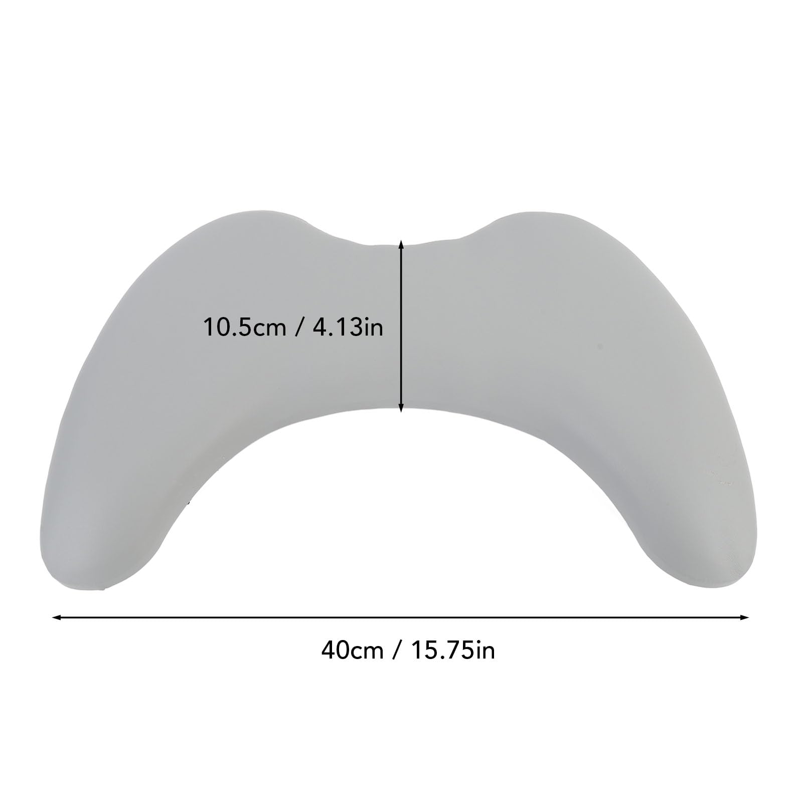 Reposabrazos para Manicura en Forma de U - Soporte de Brazo Extraíble de Cuero PU, Cojín de Descanso para Manos, Manicura y Pedicura