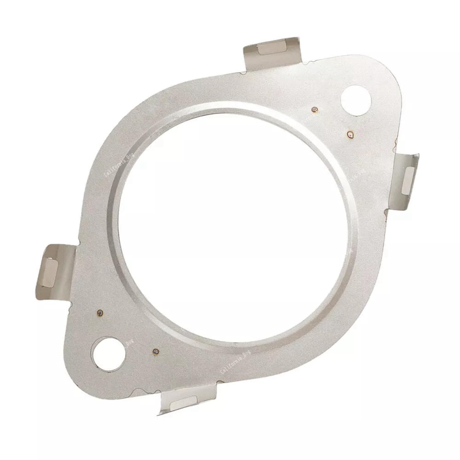 for Dodge RAM 2019-2023 Exhaust Flange Gasket 68505222AA Replacement - ABS Silver Interface Pad for 1500/2500/3500 DT - Exhaust Pipe Seal