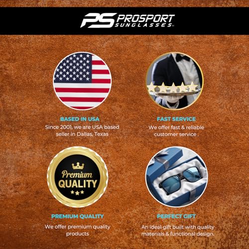 Image of proSPORT Aviator Big & Tall Sunglass Mens Oversize Extra Large & Wide Fit Polarized Available