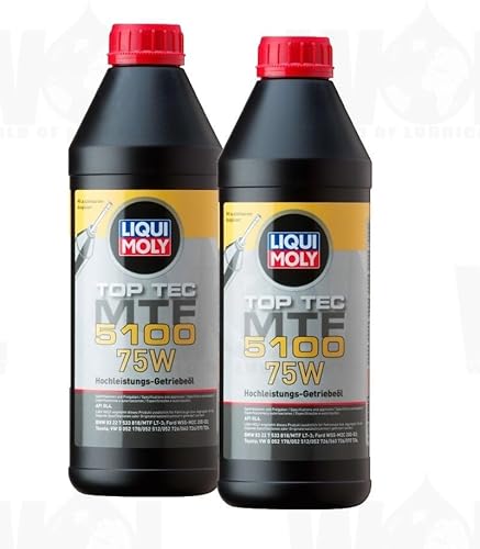 WOL Liqui-Moly 75W GL4 Transmission Oil Top Tec MTF 5100 Gear Oil 20842 Car Oil (2L)