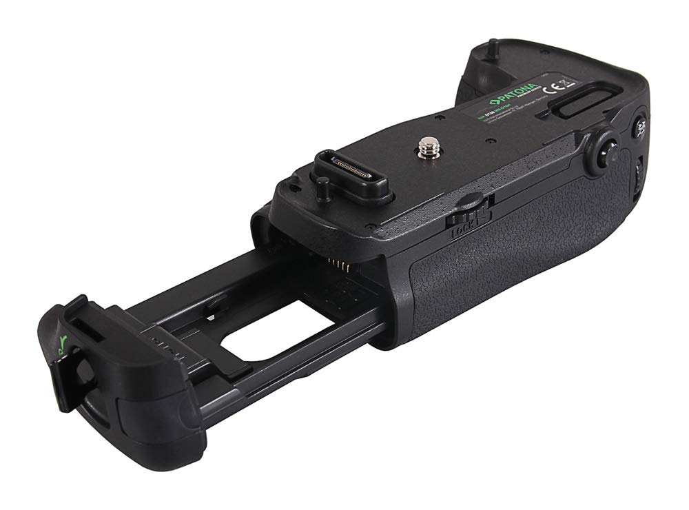 PATONA Empuñadura de batería de repuesto para Nikon MB-D16 MB-D16H, compartimento para 1 batería EN-EL15/6 pilas AA (no incluidas), mango de batería con mando a distancia por infrarrojos