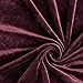 Produktbild Fabulous Fabrics Samt aubergine, Uni, 150 cm breit  Samt zum Nähen von Jacken, Hosen und Kleidern  Meterware erhältlich ab 0,5 m