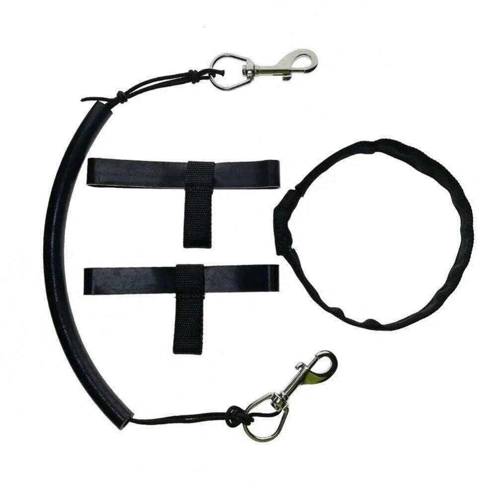 Sangle de retenue de cylindre de plongée élastique anti-glissement avec clips