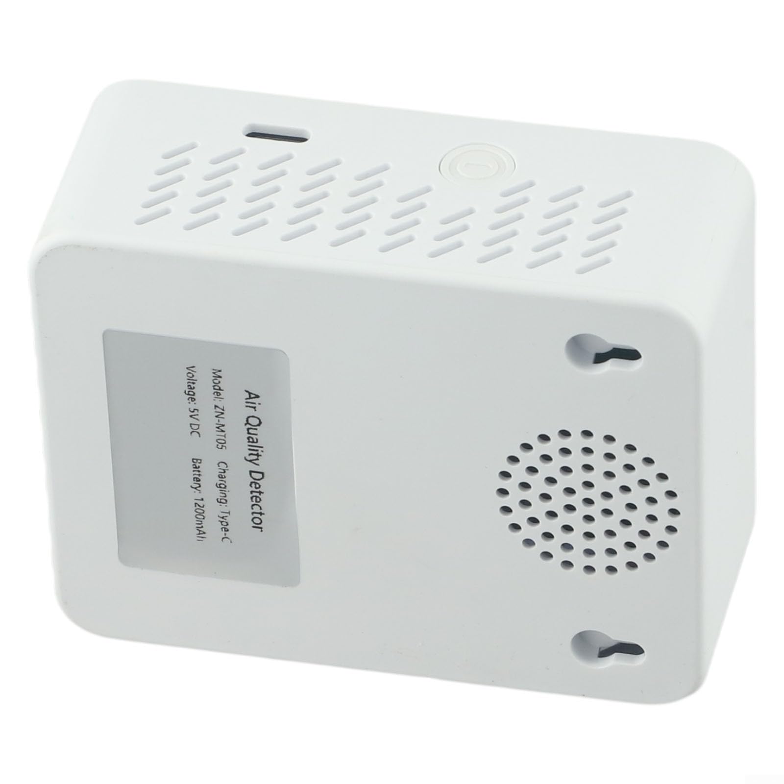 Rilevatore di qualità dell'aria,Rilevatore di anidride carbonica,Rilevatore di monitoraggio della qualità dell'aria 5 in 1,Tester digitale TVOC HCHO Monitor temperatura umidità per casa