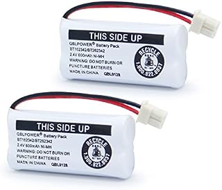 QBLPOWER BT162342 BT262342 Battery Compatible with BT183342 BT283342 BT166342 BT266342 VTech CS6114 CS6419