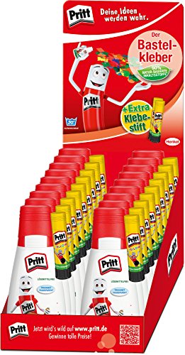 Preisvergleich Produktbild Pritt PAKBL Bastelkleber, Großpackung mit 18 Flaschen à 100 g