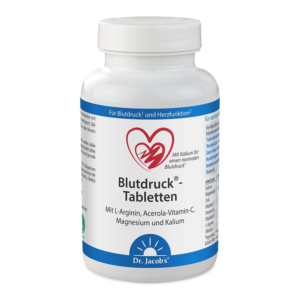 BLUTDRUCK TABLETTEN Dr.Jacobs