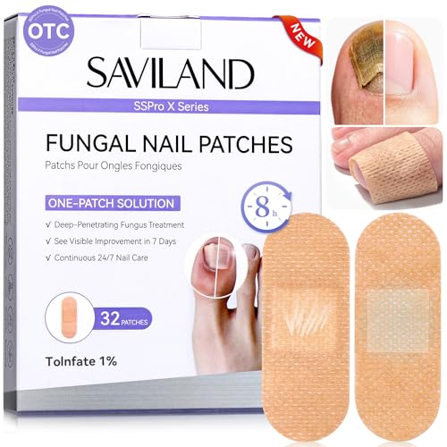 SAVILAND Fungal Nail Patches Extra Strength Deep Nail Repair 1% Tolnaftate