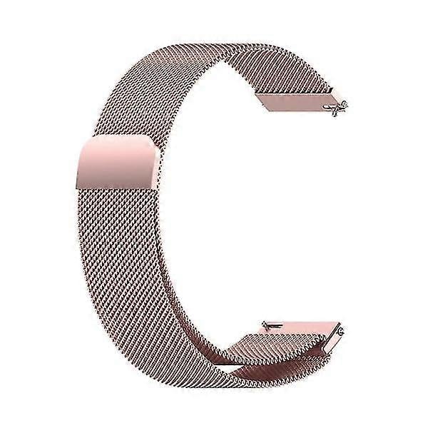 Bracelet en métal compatible avec Samsung Galaxy Watch 4 20mm Rose