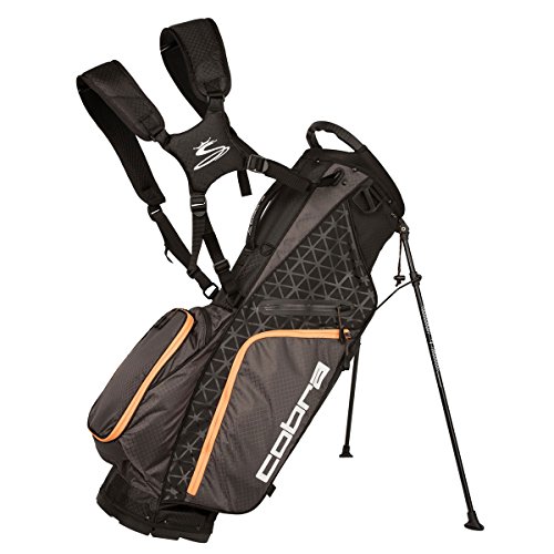 Cobra Golf 2017 Ultralight 5-fach Ständer Tragetasche, Dark Shadow/Orange