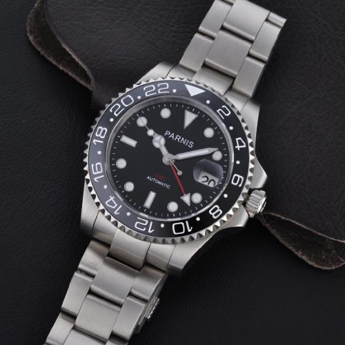 Ceramic Bezel GMT-Master II Black Dial Automatic Mechanical Watch for Ladies and Men