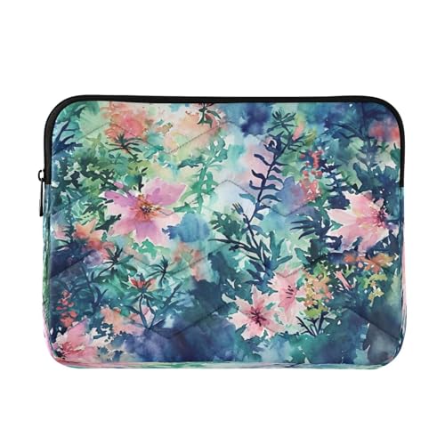Funda para portátil 13-14 pulgadas con diseño floral impermeable