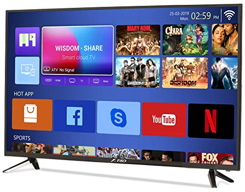 Image of F&D 109 cm (43 inches) Full HD LED Smart TV T2V Range TLT-4306SDT (Black)