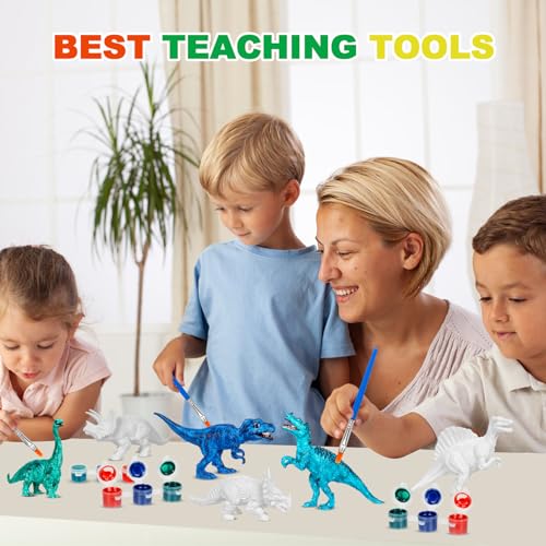 HOSSOM Pittura di Dinosauri per Bambini, Kit