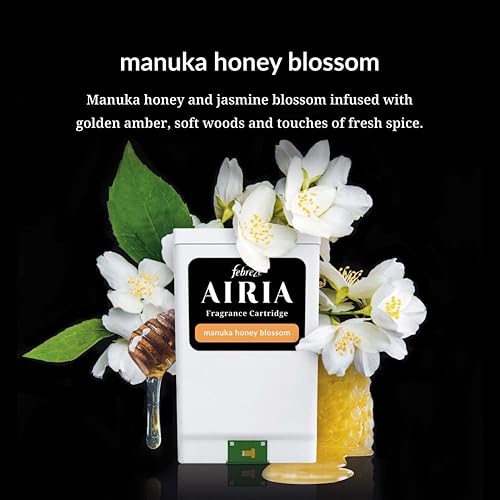 Miniatura 3 de NEW-AIRIA by Febreze - Kit de iniciación de difusor de aroma inteligente, WiFi y control por aplicación, aromaterapia, ideal para dormitorios y