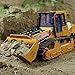 1:12 Full Functional Front Loader,RC Excavator Shovel Remote Control Construction Bulldozer Truck Toy with Lights