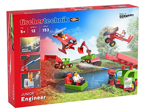fischertechnik 564066 JUNIOR Engineer – Bausatz für Kinder ab 5 Jahren,...