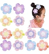 Petunny Flowers Hair Clips for Girls,20Pcs Fully Lined Alligator Hair Clips Handmade Barrettes Ha...