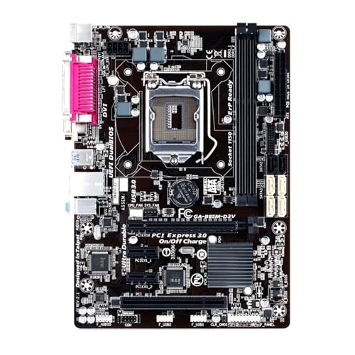 Placa Base Fit For Gigabyte GA B85M D3V Compatible con I7 4790K 4770K I5 4690K 4670K Intel B85 Core I7 I5 I3 CPU 4xDDR3 32GB USB3.0 SATA III