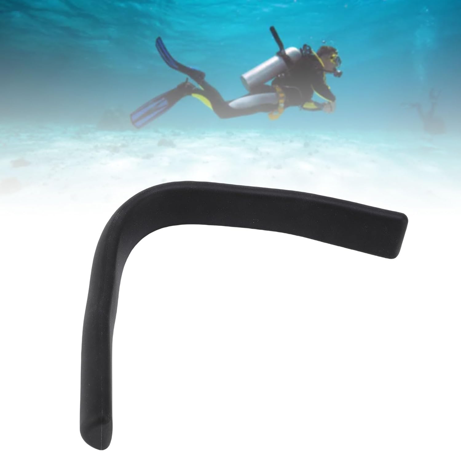 SUNGOOYUE Dive Neck Weight,Diving Weight Neck for Buoyancy Control with Anti Slip Soft Touch Silicone Comfort Fit for Deep Diving Training Neutral Buoyancy (Black)