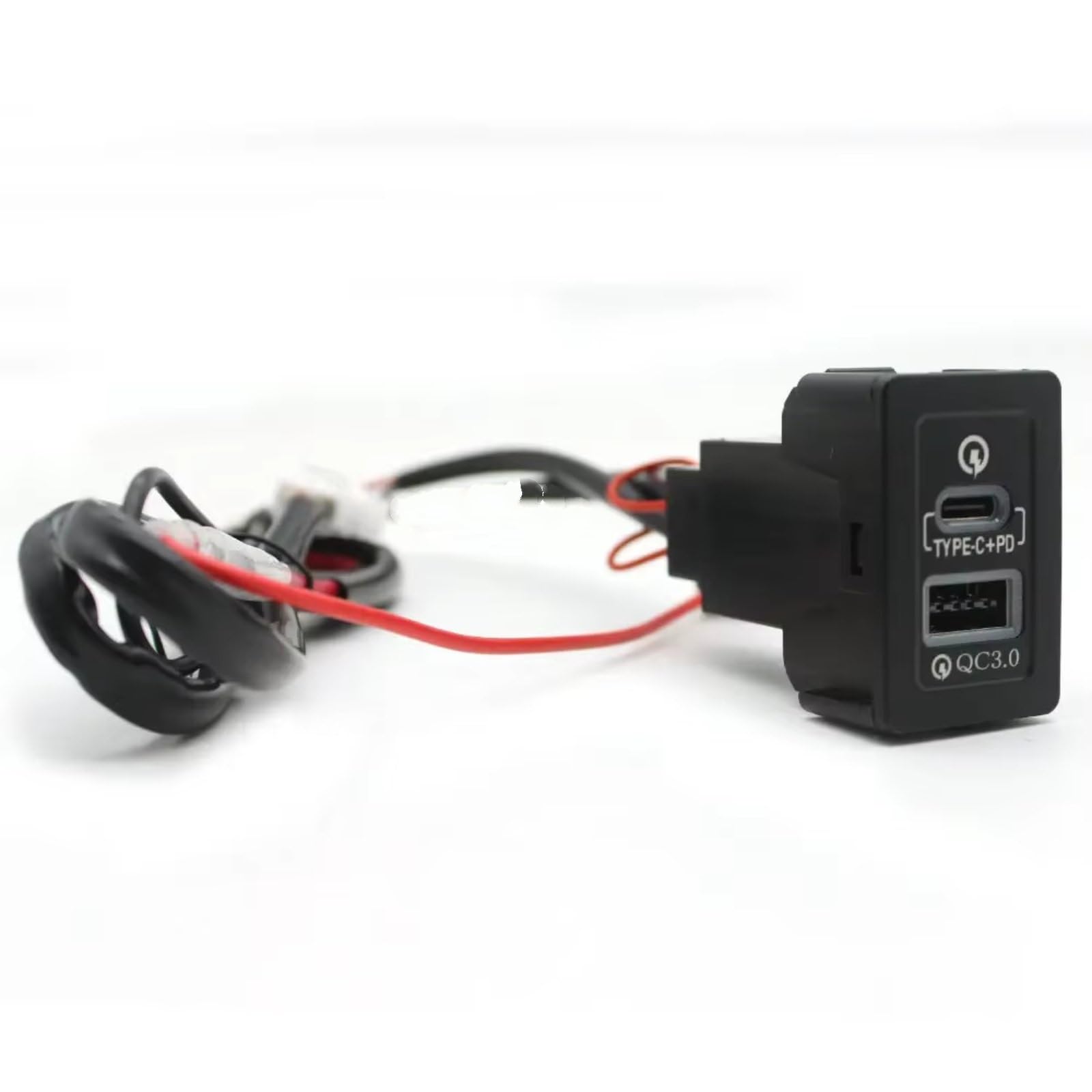 Enchufe USB De Consola Compatible Con Suzuki Para SX4 Para Coche Swift Rápido Para Cargador Para TYPE-C PD Enchufe Interfaz Potencia Salida Carga Partes Coche