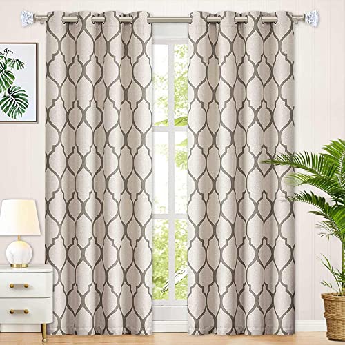 Kamanina Acrylic Replacement Finials For 1 Inch Curtain Rods, M6 Standard Screw Drapery Rod Finials, Champagne Gold, 2Pcs #TOP4