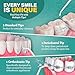 GuruNanda Water Dental Flosser 2.0 XL – 380ML Large Tank, 4 Flossing Modes, Cordless & Portable with Smart Timer for Deep Cleaning & Happy Gums - White
