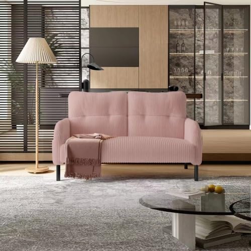 AYJOIR 47" Loveseat Sofa, Small Couches for Small Spaces, Comfy