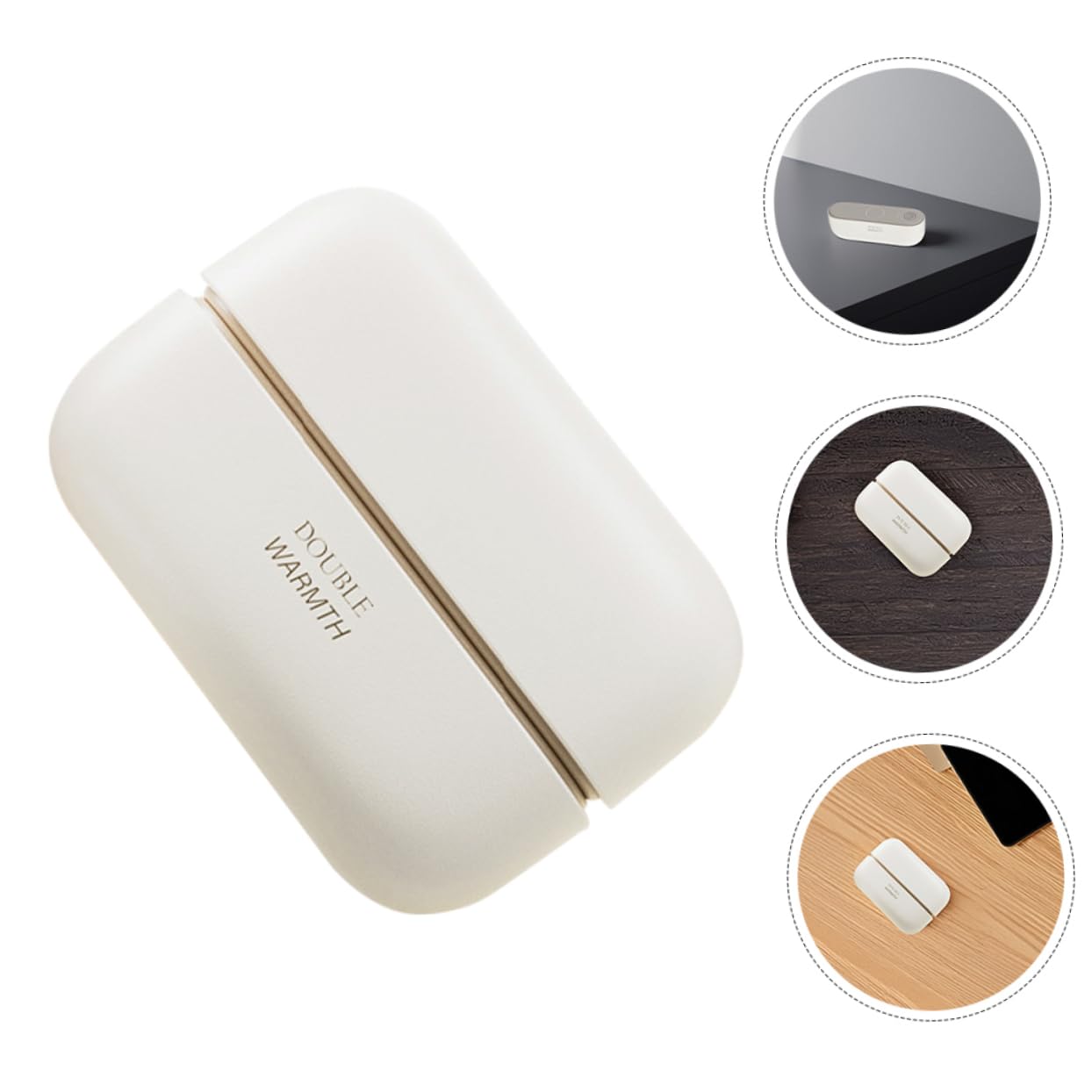 ibasenice Scaldamani Elettrica Portatile Attacco Magnetico Ricarica USB Rapida Calore Duraturo per Attività all Aperto come Caccia e Escursionismo Compatto e Leggero