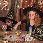 Alritz Mystery Potions Kit pour les enfants, 20 Magic Mix Potion Bouteilles de sorcière, Décorations heureuses Ornements Pompine Table Artisan Jouets Cadeau pour les garçons L'âge des filles 6 7 8 9 10+ En plein air Fête d'anniversaire Decor