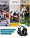 Wrestling Headgear, Youth Wrestling Head Gear with Chin Cup, Sorf Ear Guard for MMA, Jiu-Jitsu (for Users Age 10+)