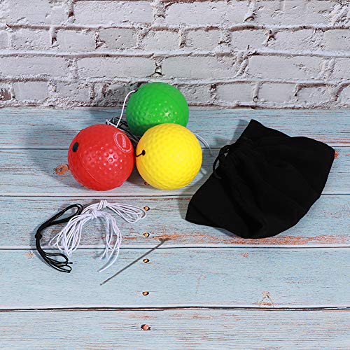 Bola de reflexo de boxe, faixa de cabeça para adultos, alívio de estresse, treinamento de velocidade