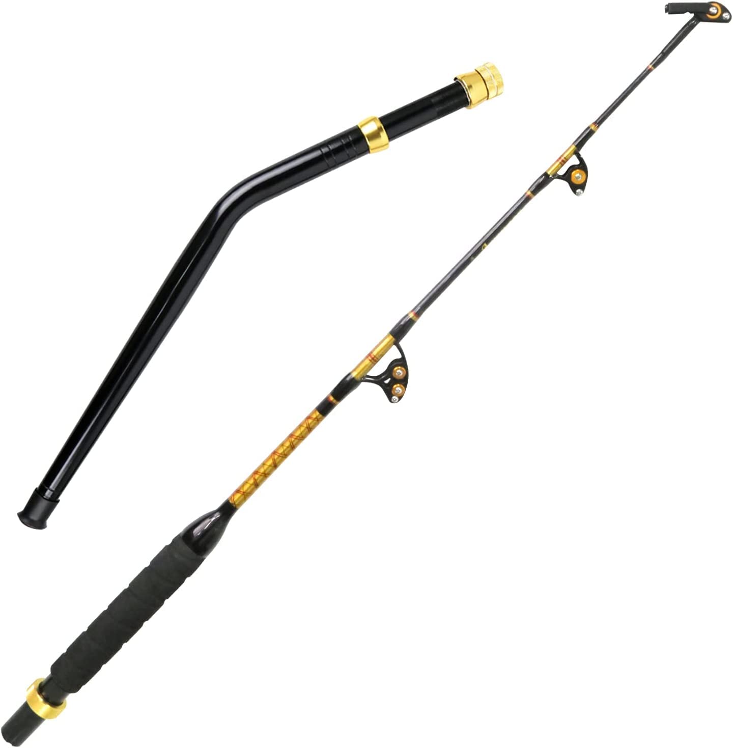 Polea Para Punta De Caña De Pescar - Desmontable, Ideal Para Pesca Pesada Y Líneas Gruesas (8 Mm)