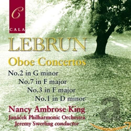 Lebrun: Oboe Concertos No. 1, 2, 3 and 7