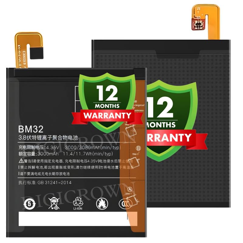 Image of Original BM32 Battery Compatible for Xiaomi Mi 4 - (3080mAh) - 1 Year Warranty DF7