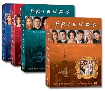 DVD Friends: The Complete First Four Seasons Book