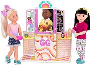 Glitter Girls GG57165C1Z GG Drive-Through Window Set  Deluxe Play Food & Pretend Restaurant Playset for 35.6 cm Dolls  Toys, Clothes, and Accessories for Kids Ages 3 and Up