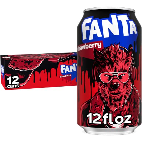 Image of Fanta Strawberry, 12 fl oz, 12 Pack