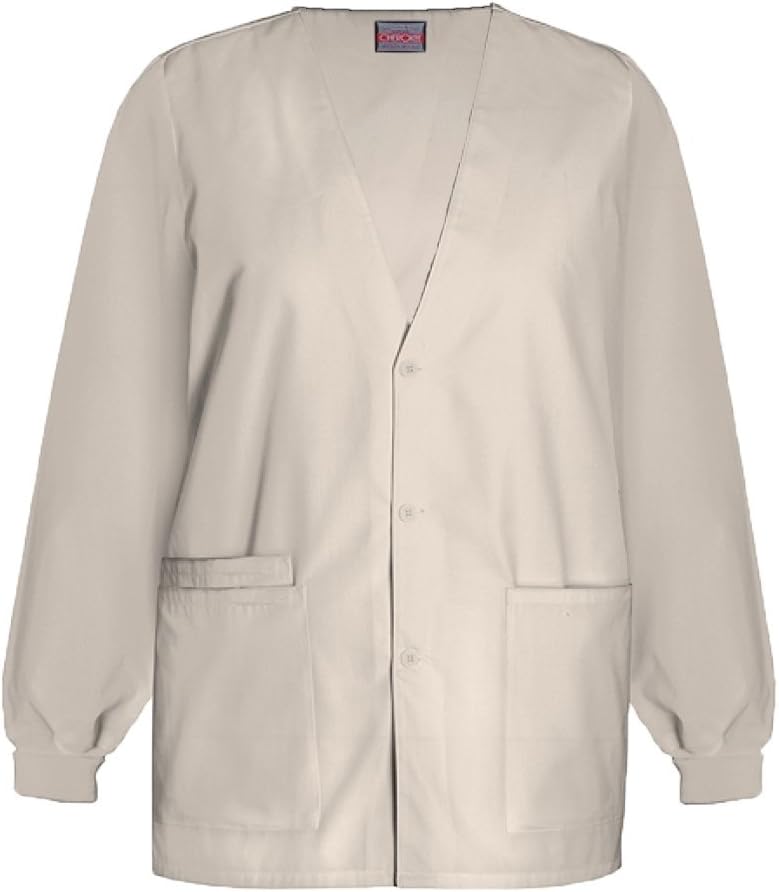 Cherokee Women's Workwear Scrubs Cardigan Warm-Up Jacket