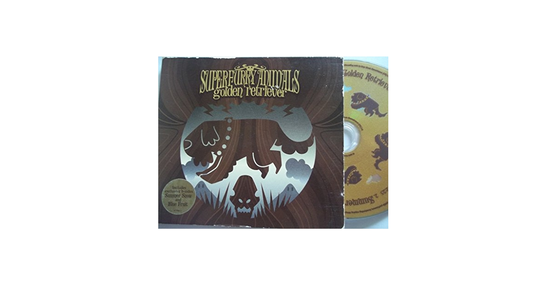 Super Furry Animals ‎ Golden Retriever Super Furry Animals – Golden Retriever – Vinyl (7