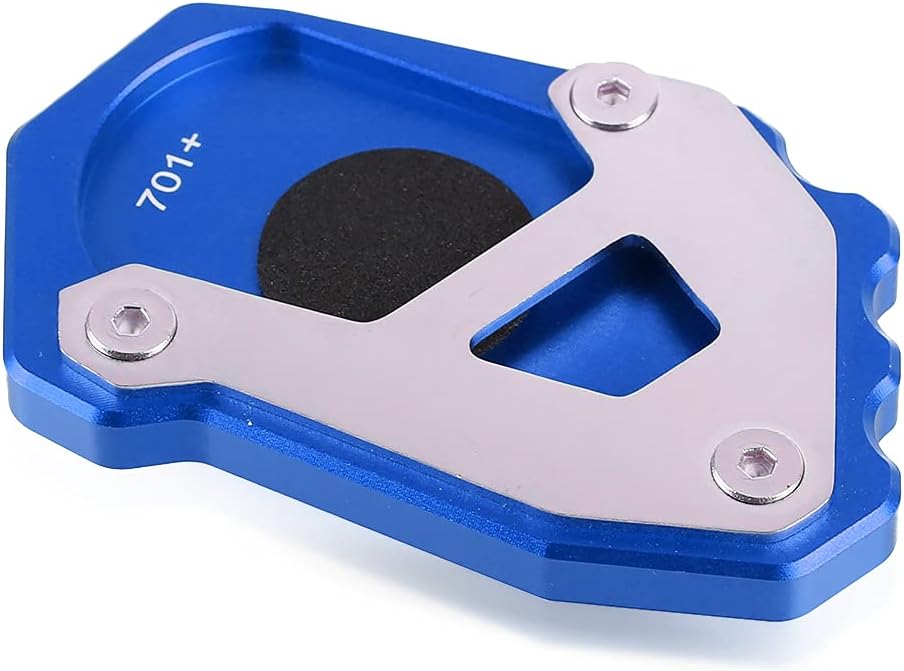 Motorcycle Side Stand Enlarge Kickstand Plate Enlarger Accessories Side Stand Extension Compatible with R1250GS ADV 2019-2021 R1200GS LC ADV 2016+ Blue