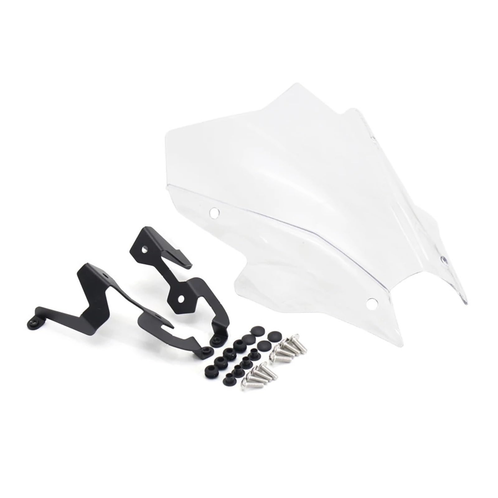 Parabrezza Moto Spoiler Adatto per YAMAHA MT-09 FZ-09 MT 09 FZ 09 MT09 FZ09 2021 2022 Accessori per moto Parabrezza sportivo(Transparent)