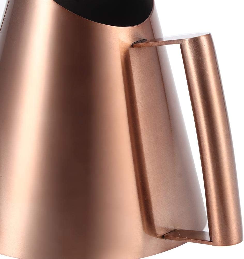 Watering Can for Indoor Plants, Stainless Steel Long Narrow Spout Bonsai Flower Watering Can Pot for Home Garden Patio Yard(S)